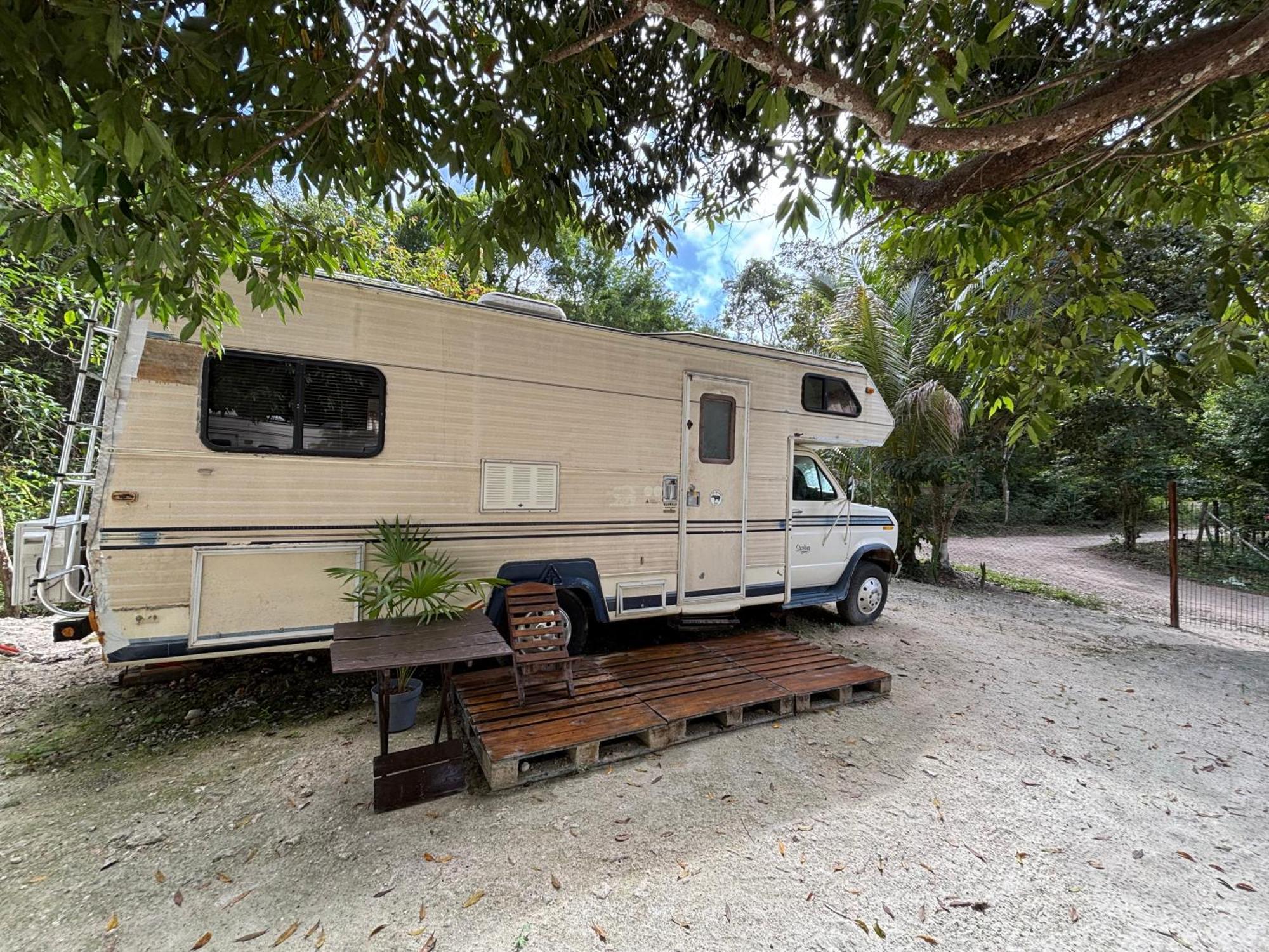 Hotel Momotoh Camper Xpujil Exterior foto
