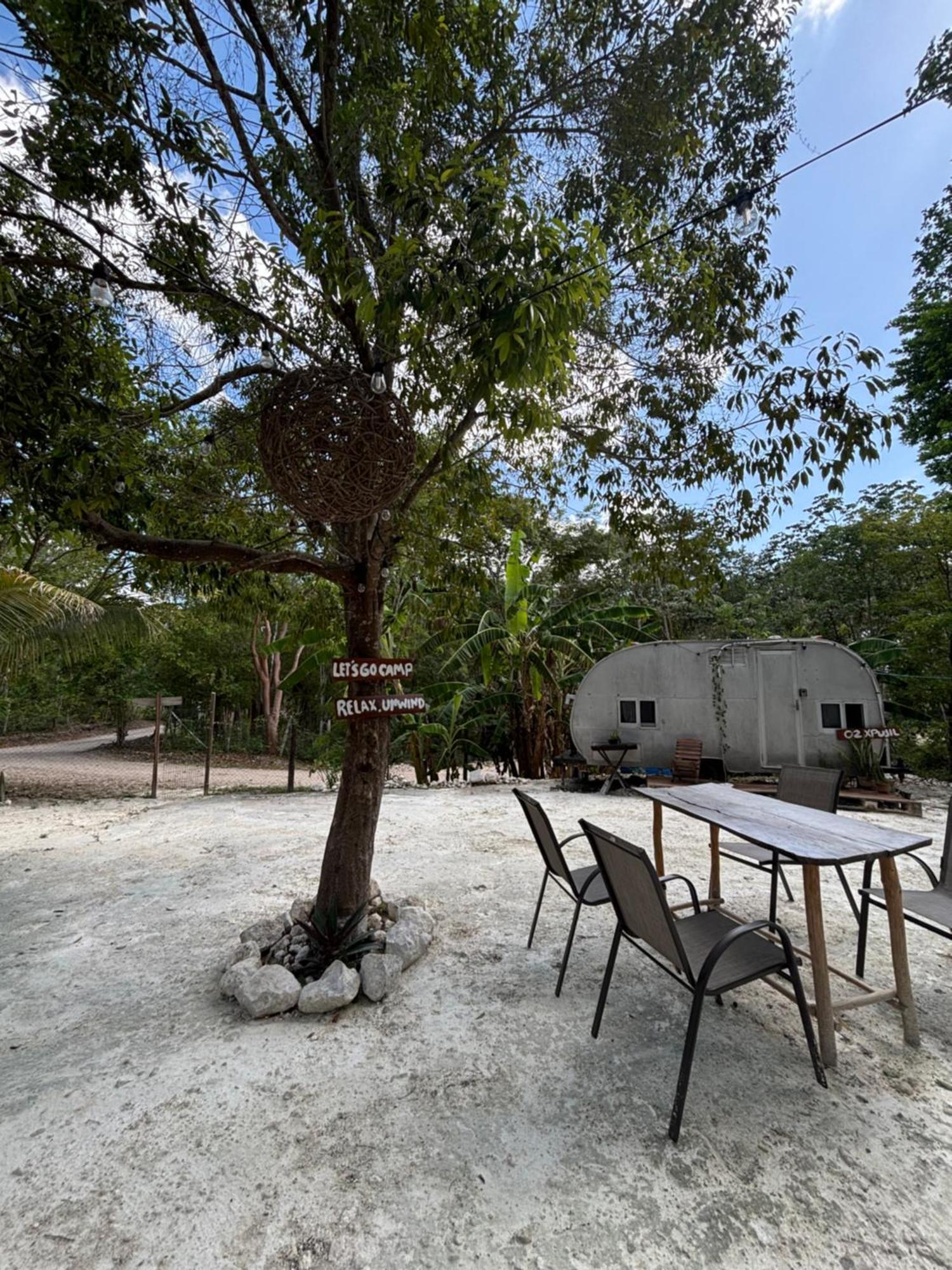 Hotel Momotoh Camper Xpujil Exterior foto